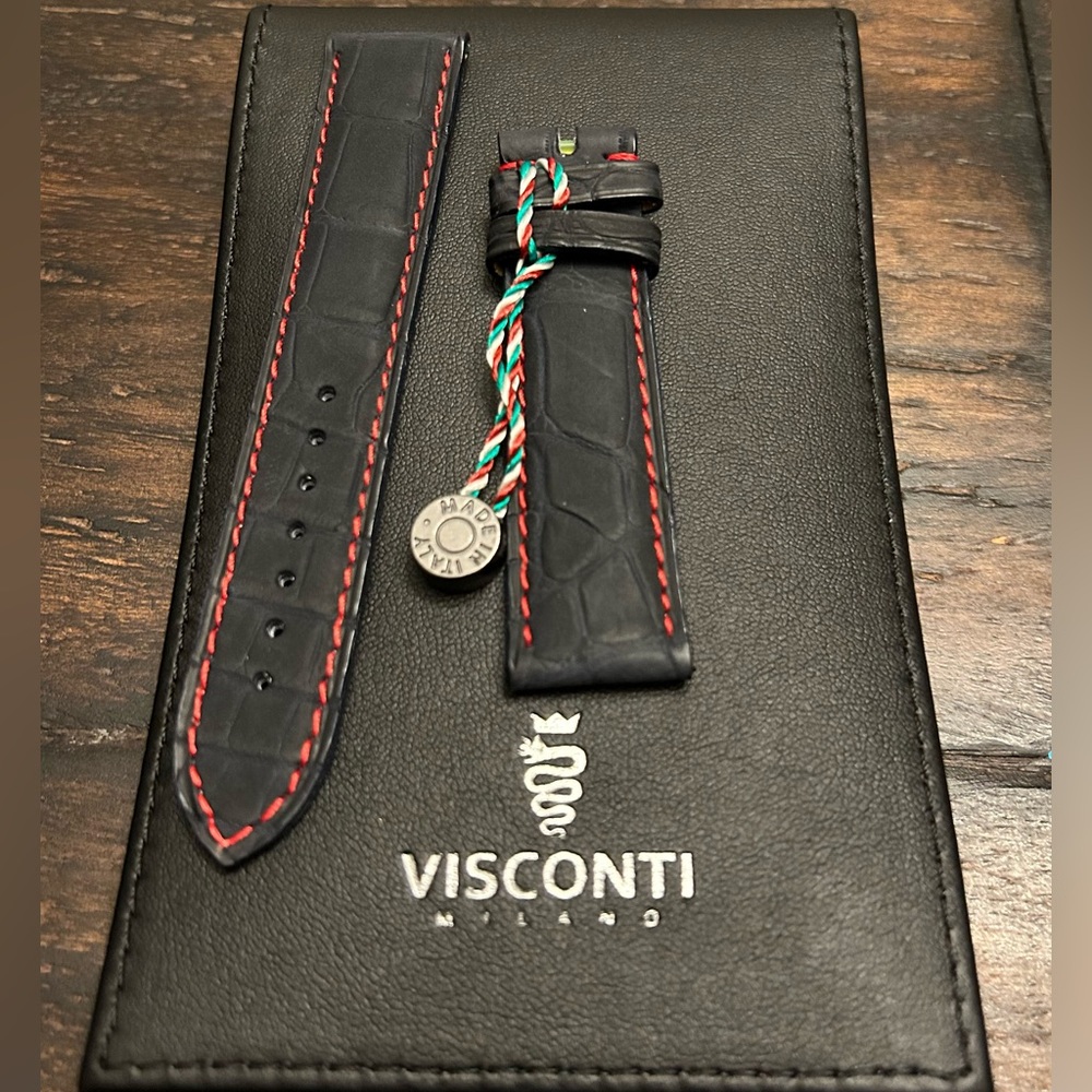 Visconti Leather Watch strap